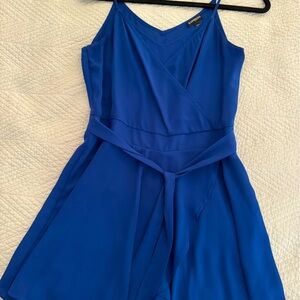 Express- Royal Blue Romper- Size small